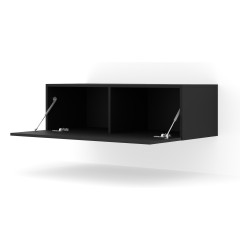 TV unit BINGO 100 100 cm, black mat