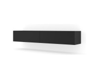 TV unit BINGO 180 180 cm, black mat TV unit BINGO 180 180 cm, black mat