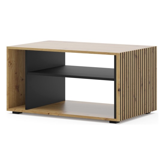 Coffee table AURIS 88 cm, artisan oak