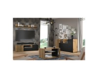 Coffee table AURIS 88 cm, artisan oak