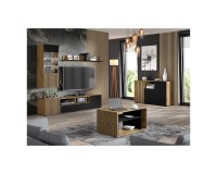 Coffee table AURIS 88 cm, artisan oak