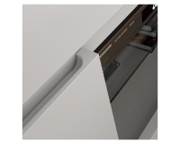 Комод BELLO BIANCO 3 150 см, белый матовый с фасадом белым глянцем Комод BELLO BIANCO 3 150 см, белый матовый с фасадом белым глянцем