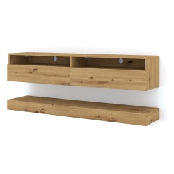 TV unit DUO 160 cm, artisan oak