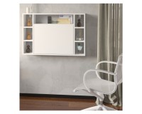Bookcase MUSE 94 cm, white mat