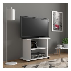 TV unit YOGI 80 cm, white mat TV unit YOGI 80 cm, white mat