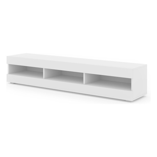 TV unit MANTA 160 cm, white mat
