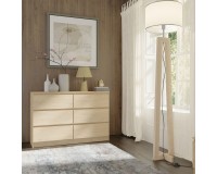 Комод MAJA S6 120 см, 6 ящиков, дуб кремона Комод MAJA S6 120 см, 6 ящиков, дуб кремона