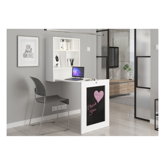 Desk TILT 60 cm, white mat Desk TILT 60 cm, white mat