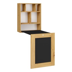 Desk TILT 60 cm, artisan oak with black mat