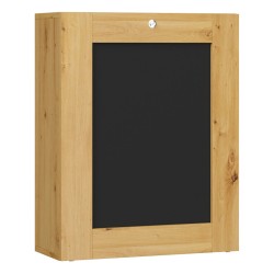 Desk TILT 60 cm, artisan oak with black mat