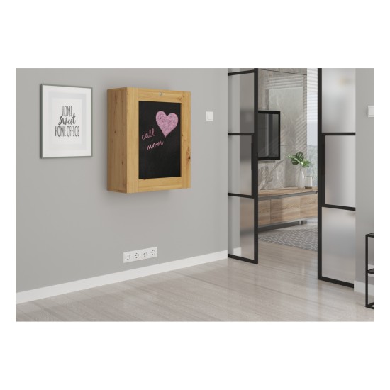 Desk TILT 60 cm, artisan oak with black mat Desk TILT 60 cm, artisan oak with black mat
