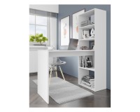Desk HARMONY 50 cm, white mat