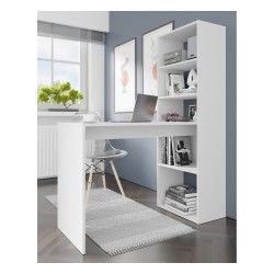 Desk HARMONY 50 cm, white mat