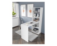 Desk HARMONY 50 cm, white mat