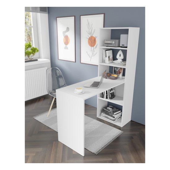 Desk HARMONY 50 cm, white mat