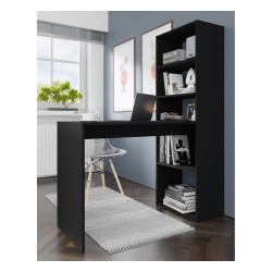 Desk HARMONY 50 cm, black mat