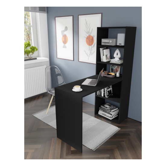 Desk HARMONY 50 cm, black mat