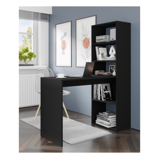 Desk HARMONY 50 cm, black mat