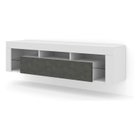 TV unit KAYA 160 cm, white mat