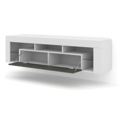 TV unit KAYA 160 cm, white mat