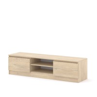 מזנון טלוויזיה MAJA 150, שתי דלתות, אלון קרמונה