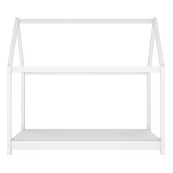 Bed COT 80 cm, white mat