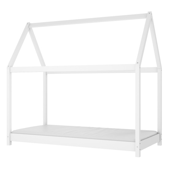 Bed COT 80 cm, white mat Bed COT 80 cm, white mat