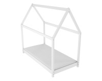 Bed COT 80 cm, white mat Bed COT 80 cm, white mat