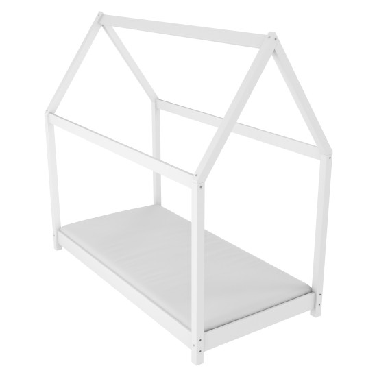 Кровать COT 80 см, белый матовый