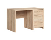 Desk KASPIAN 120 cm, 1 door and 1 drawer, sonoma oak Desk KASPIAN 120 cm, 1 door and 1 drawer, sonoma oak