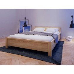 Кровать KASPIAN 140 x 200, дуб сонома Кровать KASPIAN 140 x 200, дуб сонома
