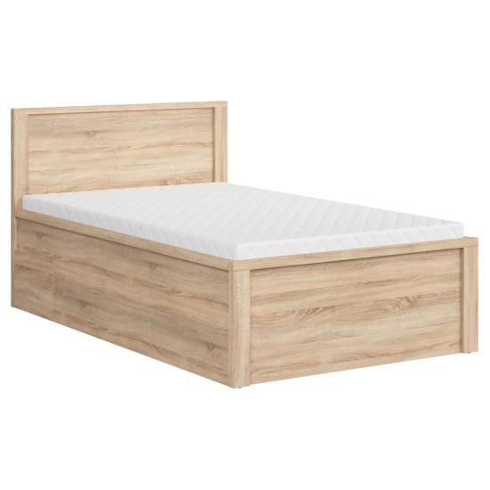 מיטה KASPIAN 120 x 200, אלון סונומה מיטה KASPIAN 120 x 200, אלון סונומה