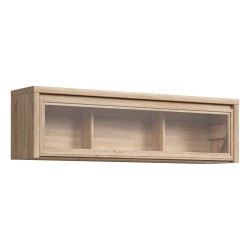 ויטרינה KASPIAN 144, 1 דלת זכוכית, אלון סונומה ויטרינה KASPIAN 144, 1 דלת זכוכית, אלון סונומה
