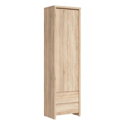 ארון ספרים KASPIAN 56, 1 דלת ו 2 מגירות, אלון סונומה ארון ספרים KASPIAN 56, 1 דלת ו 2 מגירות, אלון סונומה