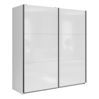 Шкаф распашной TETRIX 183 см, белый глянец