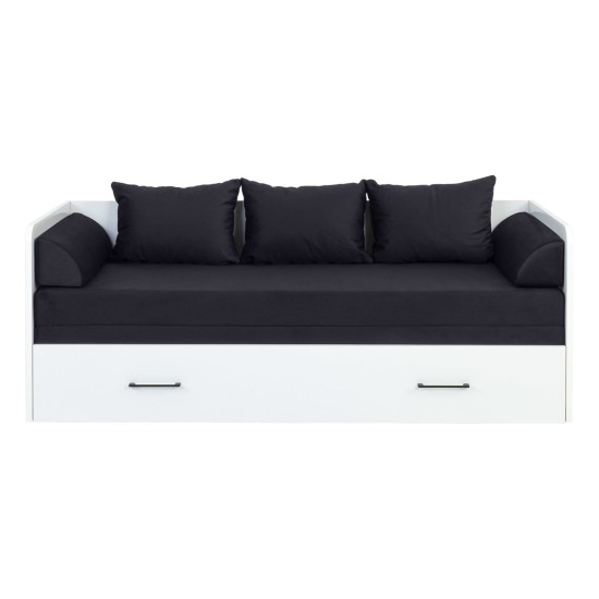 Bed TETRIX 80 x 200, white high gloss Bed TETRIX 80 x 200, white high gloss