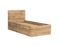 Кровать TETRIX 90 x 200, с ящиком для белья, дуб вотан Кровать TETRIX 90 x 200, с ящиком для белья, дуб вотан
