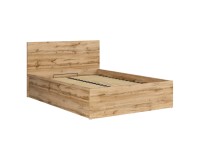 מיטה TETRIX 140 x 200, עם ארגז מצעים, אלון ווטן