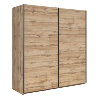 Wardrobe TETRIX 183 cm, wotan oak