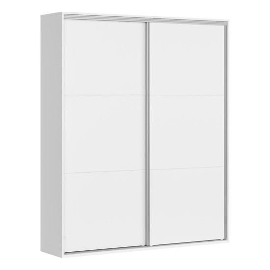 Wardrobe BRW 2 180 cm, white Wardrobe BRW 2 180 cm, white