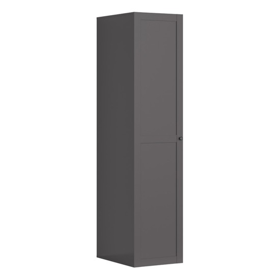 Шкаф BRW 87 50 см, графитовый Шкаф BRW 87 50 см, графитовый