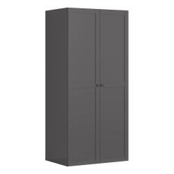Wardrobe BRW 112 100 cm, graphite Wardrobe BRW 112 100 cm, graphite