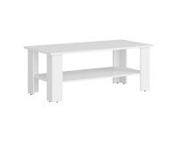 Coffee table NEPO 115 cm, white