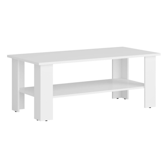 Coffee table NEPO 115 cm, white