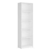 Bookcase NEPO 60 cm, white
