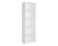 Bookcase NEPO 60 cm, white