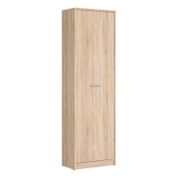 Шкаф книжный NEPO 60 см, 1 дверь, дуб сонома