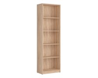 Шкаф книжный NEPO 60 см, дуб сонома