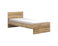 Bed ZELE 90 x 200, wotan oak