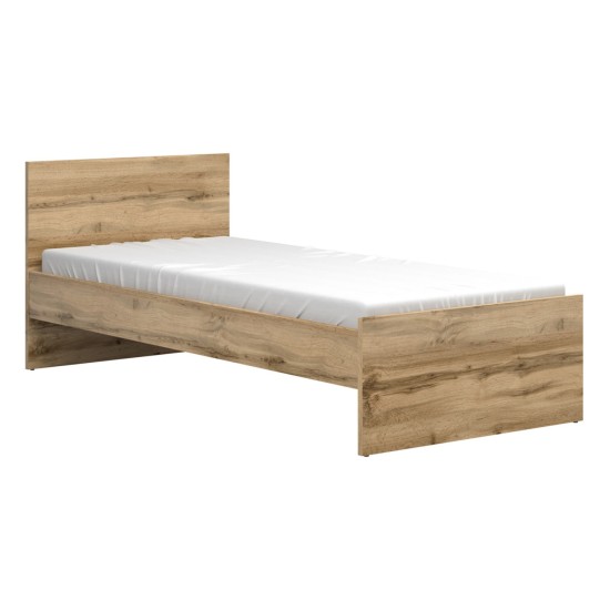 Bed ZELE 90 x 200, wotan oak